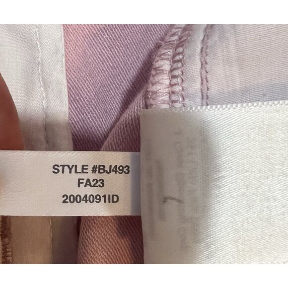 J. Crew Women’s Cotton Pants High Rise Pink Garment-Dyed Foundry Size 12 - Picture 14 of 15